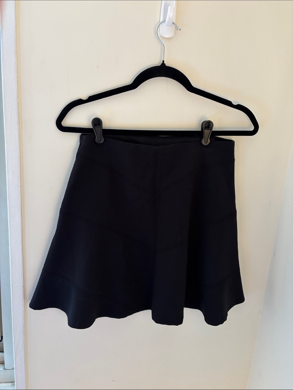 LOFT Black Circle Skirt - Flared Skater Style